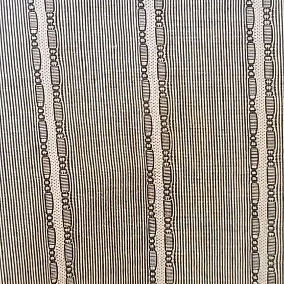 BOSS Hugo Boss Long Sleeve Button Up Dress Shirt Gray Stripe Pattern Size Medium - Picture 4 of 9